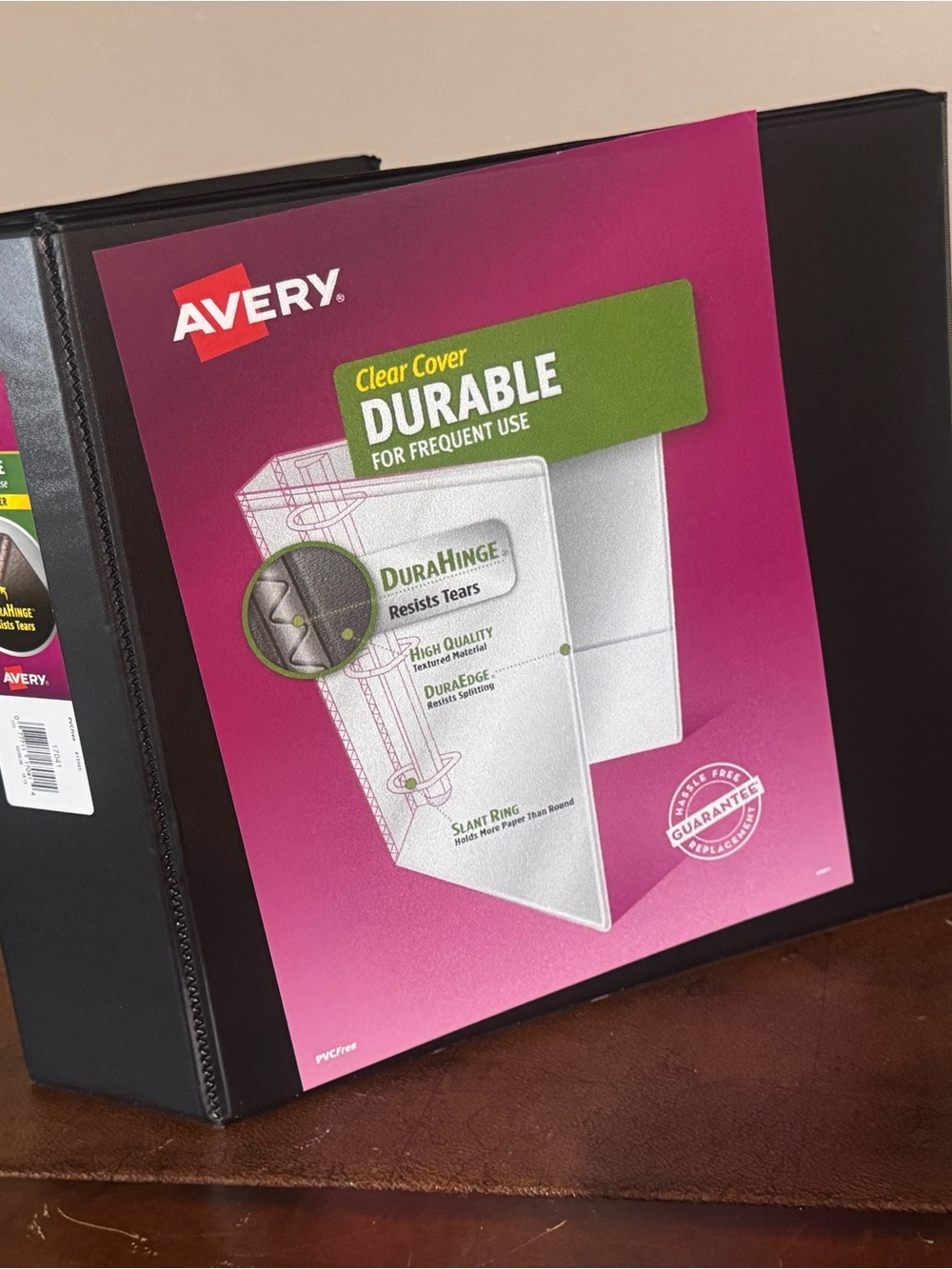 Avery Durable Clear Cover Binder